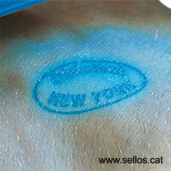 Tinta Coloris LUMINOSA LT, de secado lento, invisible a plena luz, pero fluorescente bajo luz ultravioleta