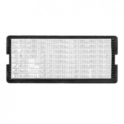 Imprentilla TRODAT 4913 Typomatic con placa de 58 x 22 mm. (5 líneas)