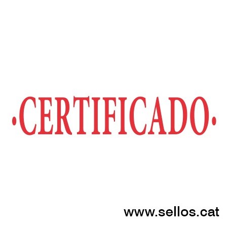 Formula Comercial TRODAT Certificat