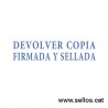Formula Comercial TRODAT Devolver copia firmada y sellada