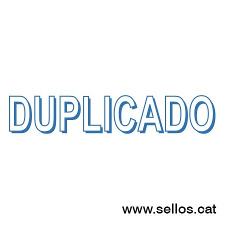Formula Comercial TRODAT Duplicado