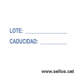 Formula Comercial TRODAT Lote/Caducidad