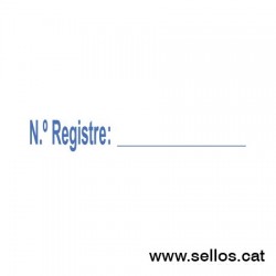 Formula Comercial TRODAT Nº Registre