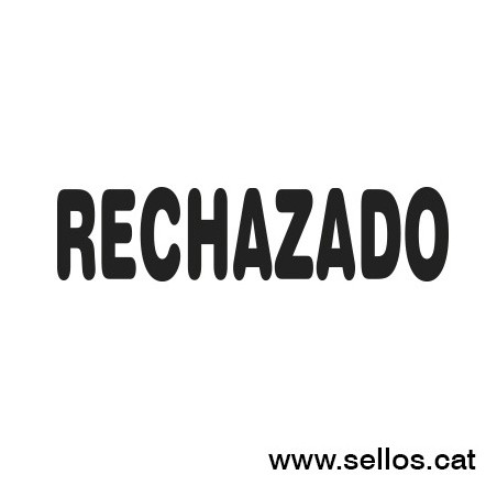Formula Comercial TRODAT Rechazado