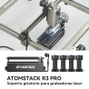 Atomstack S20 PRO con soporte giratorio para grabadoras láser