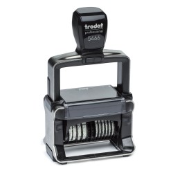Doble fechador Trodat 5466/PL Professional 4.0, de 56 x 33 mm.