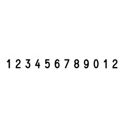 Numerador Trodat 55512 de 12 xifres sense placa