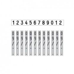 Numerador Trodat 55512 de 12 xifres composició de les bandes