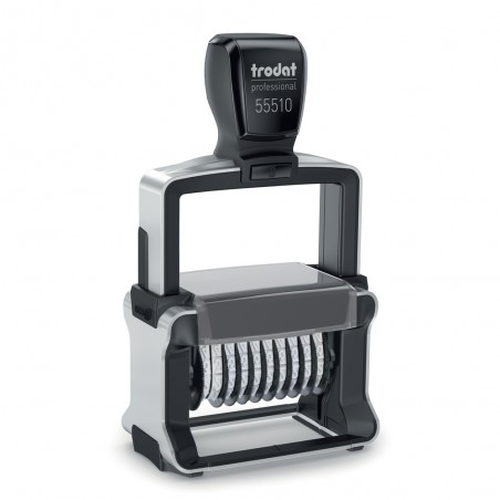 Numerador TRODAT Professional Line de 10 xifres amb placa 56x33 mm.