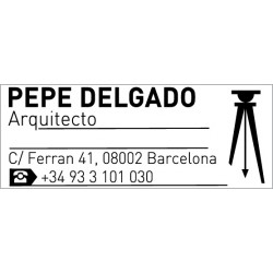 Trodat Printy 4912 de 47 x 18 mm. marcada en color negro