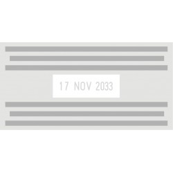 Datador Trodat Printy 4726 placa de 75 x 38 mm. fins a 6 línies