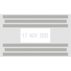 Fechador Trodat Printy 4729 con placa de 50x30 mm. hasta 6 líneas