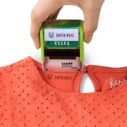 Kit textil Stamp & Stick. Marca ropa