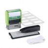 Contenido del kit textil Stamp & Stick