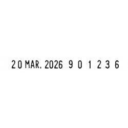 Fechador numerador de entintaje manual IMAGE ref. 1125 de 5 mm.