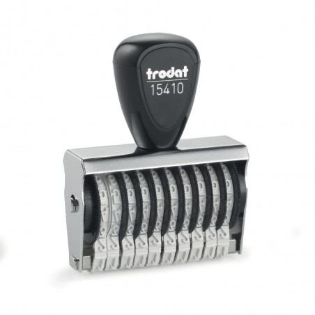 Numerador Trodat 15410, 10 bandas de 4 mm.