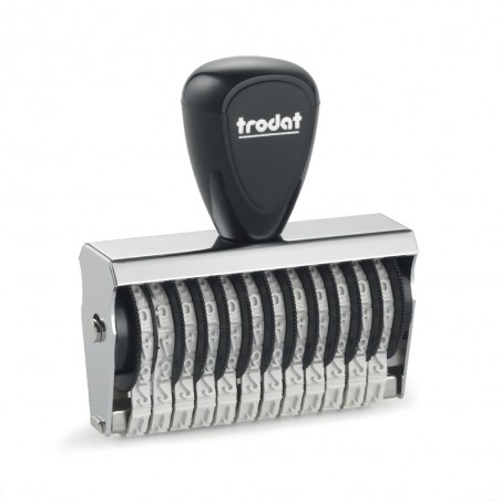 Numerador Trodat 15412, 12 bandes de 4 mm.