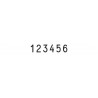 Numerador Trodat 15126, 6 bandas de 12 mm.