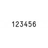 Numerador Trodat 15186, 6 bandas de 18 mm.
