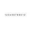 Numerador Image F15712, 12 bandas de 7 mm.