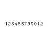Numerador Image F151212, 12 bandes de 12 mm.