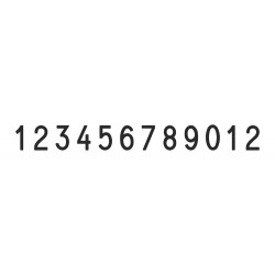 Numerador Image F151512, 12 bandas de 15 mm.