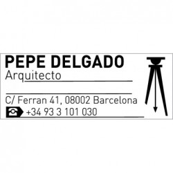 Printer 30 placa de 47x18 mm.
