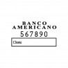 Numerador REINER D28BN, 6 xifres amb placa de 35 x 20 mm.