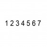 Numerador Reiner C1 de 7 xifres. Carcassa metàl·lica.