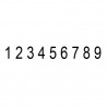 Numerador Reiner C1/9 de 9 xifres. Carcassa metàl·lica.