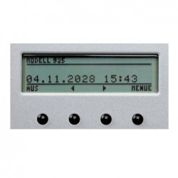 Màquina datadora horària REINER ChronoDater R925, amb placa personalitzable de 42x30 mm. Fins 5 fulls autocopiatius.