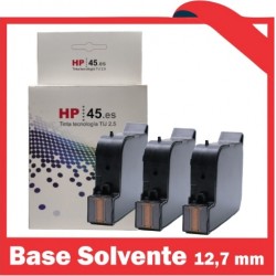 Cartucho HP 45 solvente de 12,7 mm
