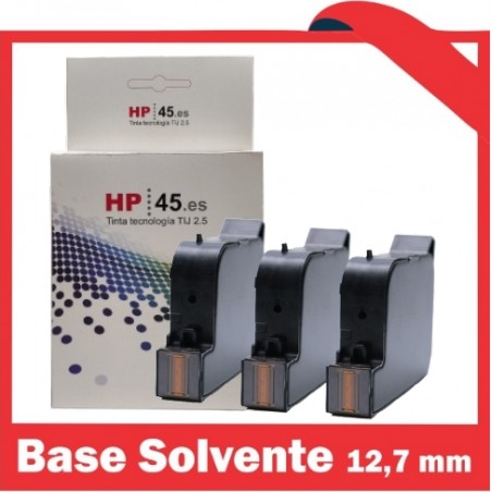 HP45 Cartucho base solvente 12,7 TIJ