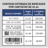 HP45 Cartucho base solvente 12,7 TIJ