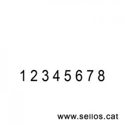 Numerador Reiner 8 cifras