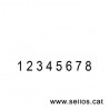 Numerador Reiner 8 cifras